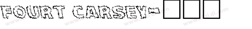 fourt carsey字体转换